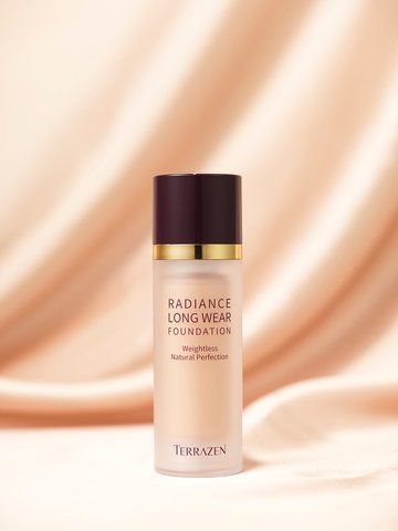 Terrazen Radiance Long Wear Foundation, увлажняющее тональное основание, 23 Medium beige ,30 мл