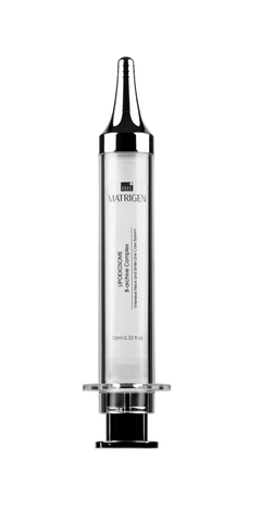Matrigen, Lipo Exosome B-archive Complex, Антивозрастная, восстанавливающая высококонцентрированная крем-сыворотка против морщин и изломов, с ПДРН, липо-экзосомами эдельвейса и пептидами ,10ml