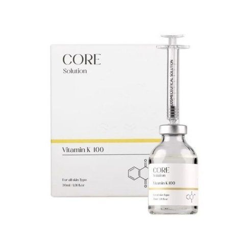 Matrigen, Core Solution Vitamin K 100, Антикуперозный, противовоспалительный и антиоксидантный мезококтейль с витамином К и облепиховым экстрактом , 30ml