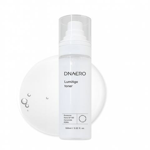 DNAERO, LumiAge Toner,  Відновлюючий та зволожуючий тонер-репарант з полінуклеотидами, молочним протеїном та пептидами, 100 мл