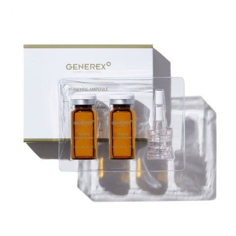 Generex, Purifying Solution Ampoule, Протизапальний, відновлюючий та заспокійливий ампульний концентрат , 10mlx2