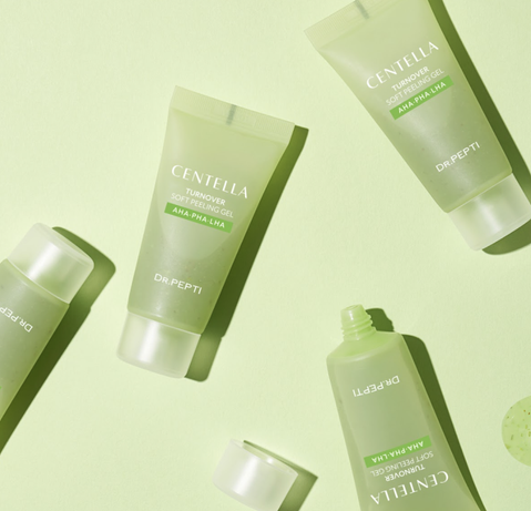Dr.Pepti, М'який пілінг-гель із центелою азіатською - DR.PEPTI Centella Turnover Soft Peeling Gel 100 мл