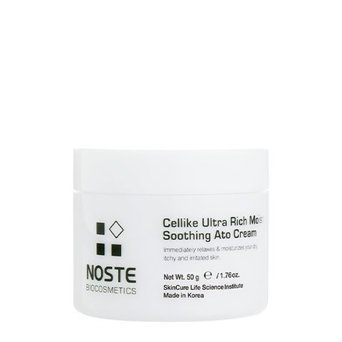 Noste, Сellike Ultra Rich Moisture Soothing Ato Cream, Ультрапоживний та відновлюючий крем для атопічної та пошкодженої шкіри 50g