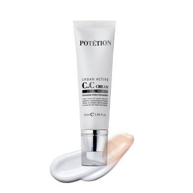 Potetion, Urban Active CC Cream, активний СС-крем SPF 38/РА +++, 50 мл