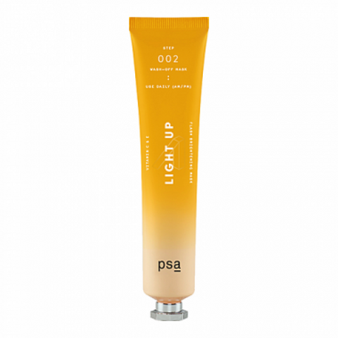 PSA ОСВІТЛЮЮЧА МАСКА ДЛЯ ОБЛИЧЧЯ З ВІТАМІНАМИ С І Е LIGHT UP VITAMIN C & E FLASH BRIGHTENING MASK, 50 мл