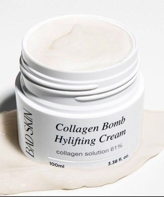 Bad Skin Collagen Bomb Hylifting Cream, ліфтинг крем з колагеном, 100 мл