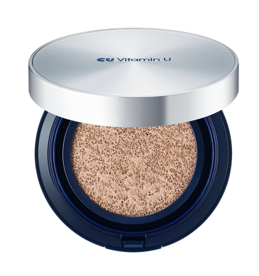 Cu: Vitamin U coverfit cushionpack spf 50+/PA++++, кушон з полінуклеотидами та вітаміном U, 21 тон, 15 г + 15 г (запасний блок)