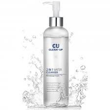 Очищающая Вода Для Снятия Макияжа 2 В 1 Clean-Up Water Cleanser, Cuskin, 200 мл