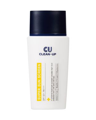 Солнцезащитна эмульсия CUSKIN CLEAN-UP SUPER SUN SCREEN SPF50+PA+++, 50 мл