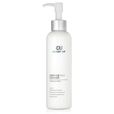 Молочко для снятия макияжа, CUSKIN CLEAN-UP CAMPHOR MILK CLEANSER, 200мл,