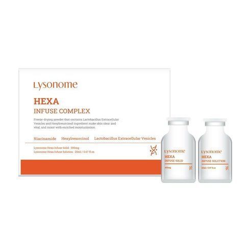 Lysonome, Hexa Infuse Complex Депигментирующая и осветительная сыворотка-концентрат с гексилрезорцинолом, 300mgx20ml