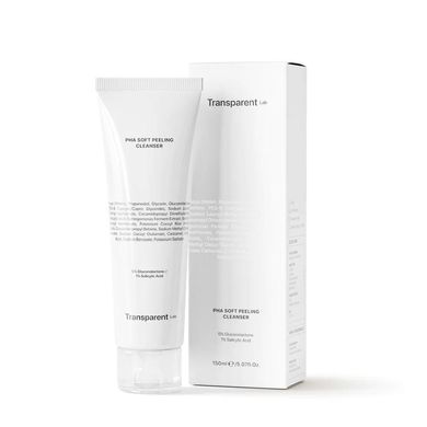 Очищуючий засіб PHA Soft Peeling Cleanser ,Transparent Lab, 150 мл