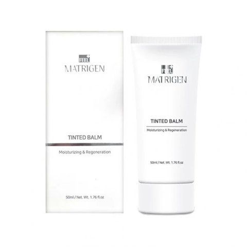 Matrigen, Tinted Balm,  Зволожуючий та пом'якшуючий бальзам з тонуючим ефектом зі скваланом, екстрактом гамамелісу та фактором росту EGF ,50 мл