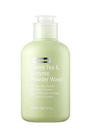 Пудра ензимна для вмивання з ароматом матчі BY WISHTREND Green Tea & Enzyme Powder Wash 110 г