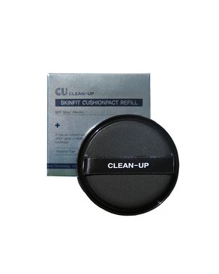 Сменный блок к инновационному кушону (23 тонн) Clean-Up Skinfit Cushionpact No.23 SPF 50+ PA+++ REFILL, 15 гр