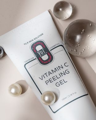 Yu.R Pro Vitamin C Peeling Gel, Пілінг-гель для обличчя з вітаміном С, 100 мл