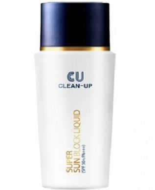 Сонцезахистна емульсія CUSKIN CLEAN-UP SUPER SUN SCREEN SPF50+PA+++, 50 мл