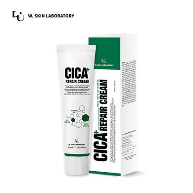 W. SKIN LABORATORY Cica Plus Repair Cream , відновлюючий крем з центелою, 50 мл