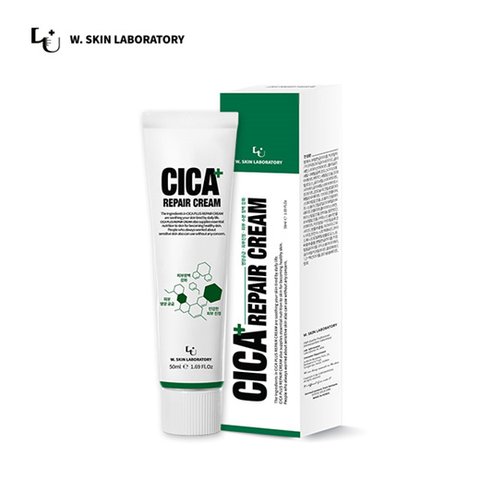 W. SKIN LABORATORY Cica Plus Repair Cream, восстанавливающий крем с центелой, 50 мл