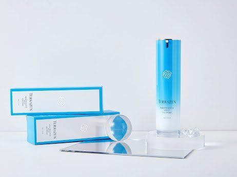 Terrazen Aqua Recharge Moist Gel Cream, Інтенсивно зволожуючий крем-гель для обличчя з гіалуроновим комплексом, 60 мл
