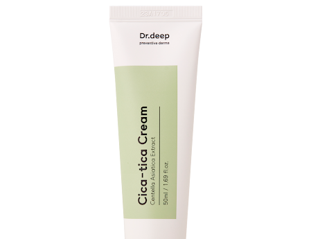 Dr.Deep, Cica Tica Cream, Крем для поврежденной, чувствительной и воспалительной кожи, 50 мл