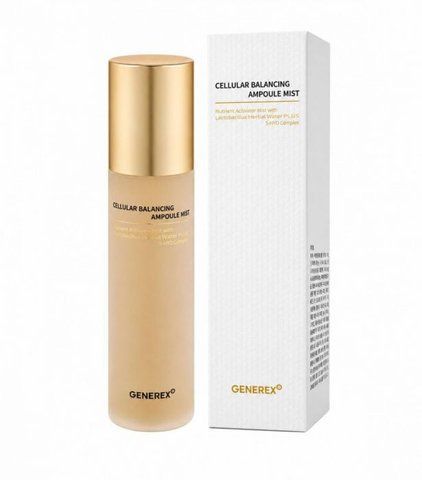 Generex, Cellular Balancing Ampoule Mist, Антивікова, балансуюча та ревіталізуюча клітинна сироватка-міст 100 ml